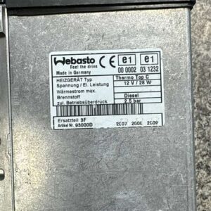 Webasto Thermo Top C 12V / 28W